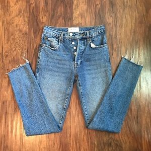 SOLD Free People Light Wash Skinny Jeans